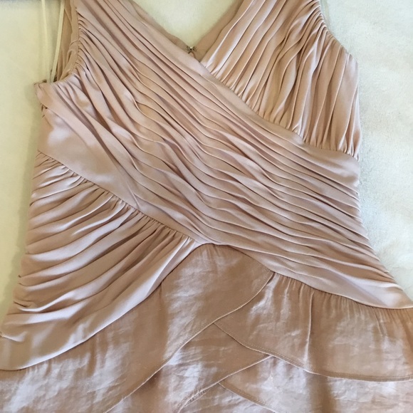 Gorgeous Soft Pink Dress with ruching - Picture 3 of 5